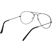 Alvia Optical Frame For Men and Women Vol-1 (Black-Clear)-thumb3