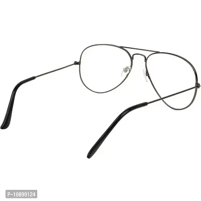 Alvia Optical Frame For Men and Women Vol-1 (Black-Clear)-thumb4