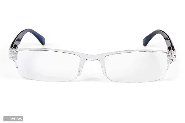 Alvia Optical Premium Reading Glasses For Men And Women Reading Power Glasses For Men  Women Blue White (1.00) Vol-1