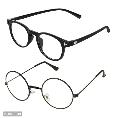 Alvia Combo of 2 Sunglasses For Men and Women Vol-2 (Black,Black)-thumb4