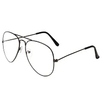 Alvia Optical Frame For Men and Women Vol-1 (Black-Clear)-thumb1