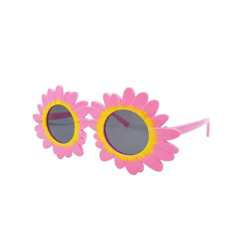 Girls Flower Design Sunglasses