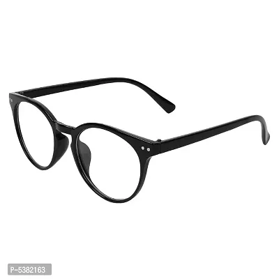 Black Round Unisex Eyewear Frame