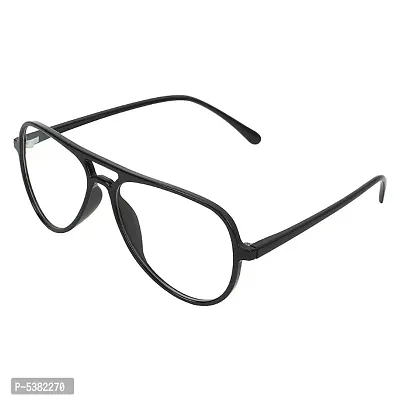 Black Aviator Unisex Eyewear Frame-thumb0