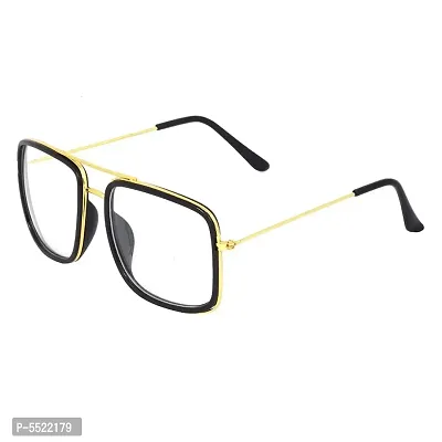 Alvia Golden Rectangle Unisex Eyewear Frame 58