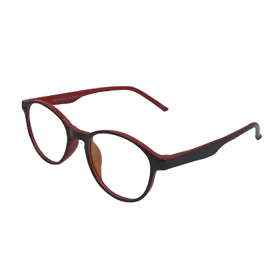 Alvia Black & Red Round Unises Kids Eyewear Frame-5