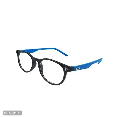 Alvia Black & Blue Round Unisex Kids Eyewear Frame 9-thumb0