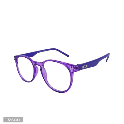 Alvia Purple Round Unisex Kids Eyewear Frame 11-thumb0