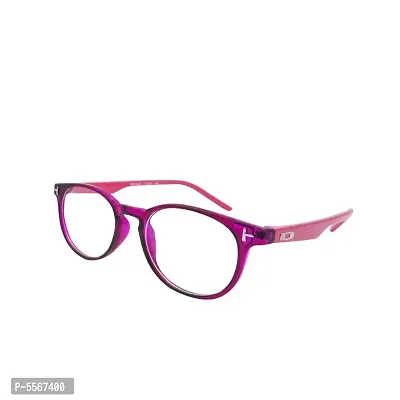 Alvia Pink Round Unisex Kids Eyewear Frame 13-thumb0