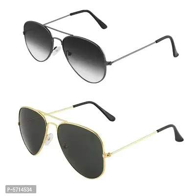 Alvia Combo of 2 Sunglasses for Men  Women-4