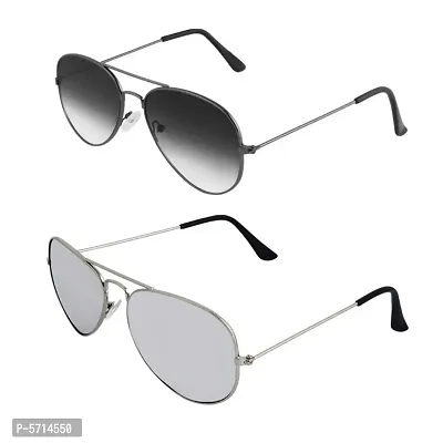 Alvia Combo of 2 Sunglasses for Men  Women-6