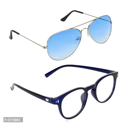 Stylish Combo of 2 Sunglasses for Men  Women