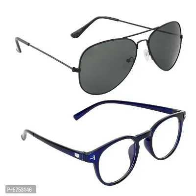 Stylish Combo of 2 Sunglasses for Men  Women
