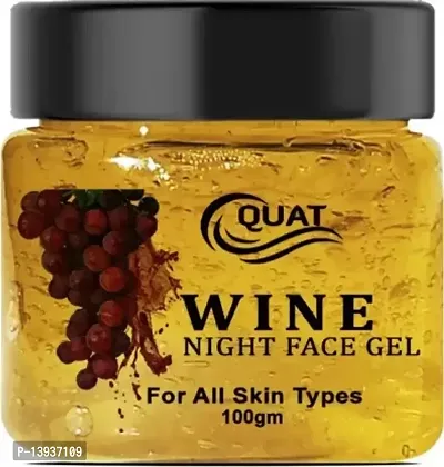 Classic Quat Wine Night Face Gel , 100G-thumb0