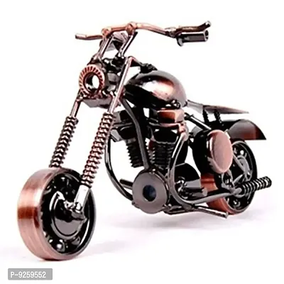 Handmade Iron Mini Bike Home Decor Gift Decoration Size 5X3 Inch-thumb0