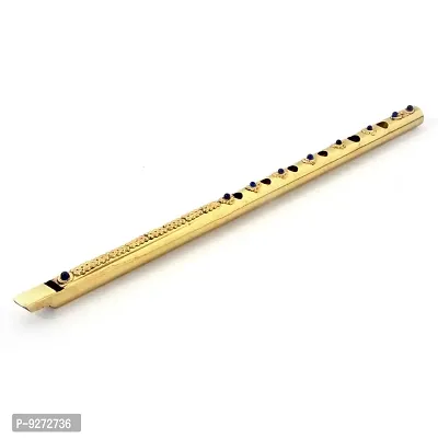 Pure Brass Gemstone Studded Handcrafted Flute -169-thumb0