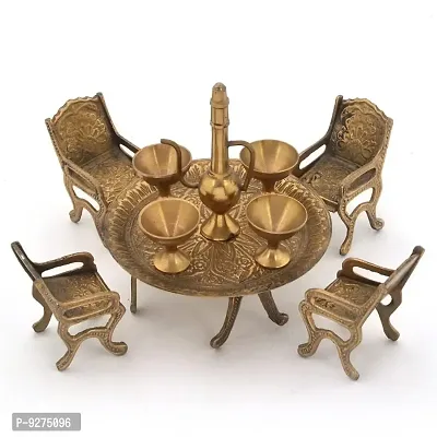Unique Design Dining Table Chair Maharaja Set -196