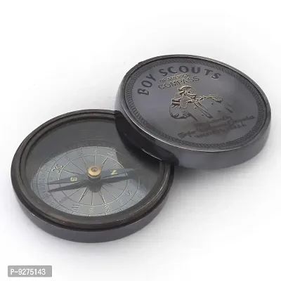 Stylish Boy Scout Pure Brass Direction Compass 226