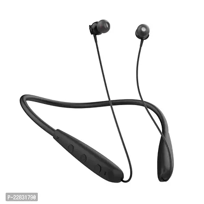 Stylish Black On-ear And Over-ear Bluetooth Wireless Headphones With Microphone-thumb0