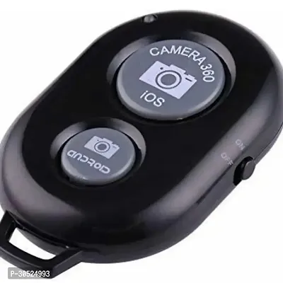 Remote Shutter Release Bluetooth Camera Control for iOS and Android Smartphone Tablet Black