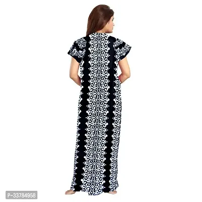 Stylish Cotton Printed Nighty for Women Pack of 2-thumb2