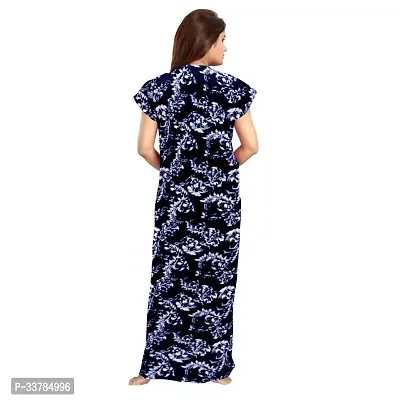 Elegant Cotton Printed Nighty for Women Pack of 2-thumb3