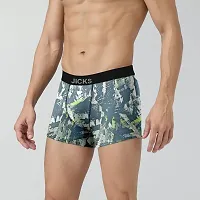 Elegant Nylon Printed Trunks For Men- Pack Of 4-thumb4