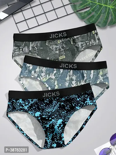 Stylish Nylon Brief for Men Pack of 3