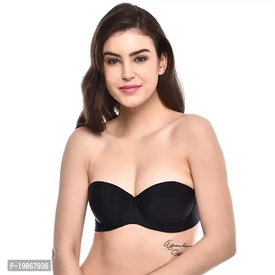 Buy Girls N Curls Women Strapless Bra Backless Push Up Bra Soft Padded  Multi Way Seamless Wired Bra Black Cup Size C Online In India At Discounted  Prices