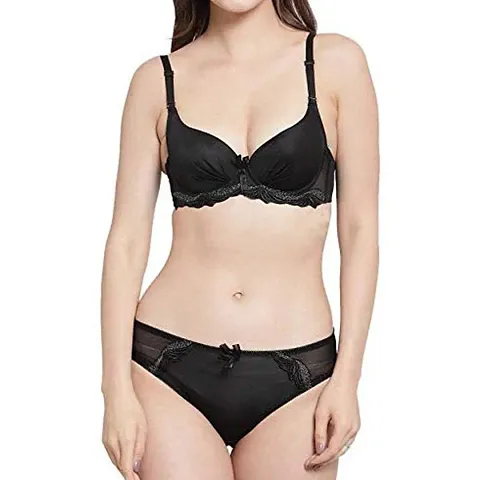 Buy Aanshi Fab Women's Sexy Padded Designer Soft Special Day Honeymoon  Lingerie Bra Panty Set Online In India At Discounted Prices