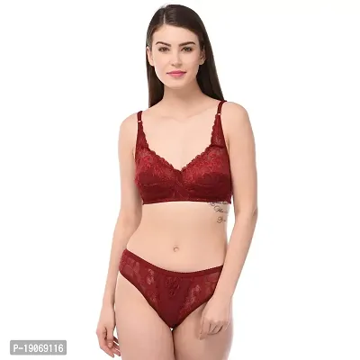 Buy Fihana, Cotton Lingerie Set for Women, Bra Panty Set for Women, Fancy Undergarments for Women Bra Panty, Stylish Innerwear for Women Combo, Bikni Women's wear Honeymoon