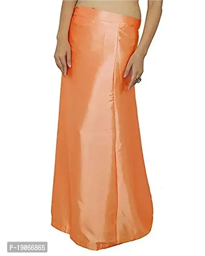 Women's Satin Petticoat Saree Satin Underskirt Sari Satin Silk Petticoat 