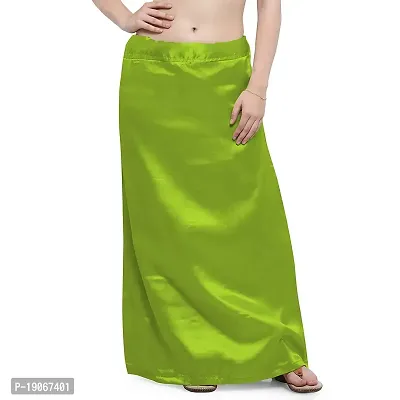 Buy Classic Curves Women's Satin Silk Maxi Saree Underskirt