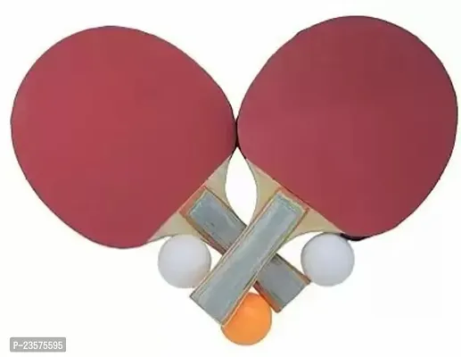 Table Tennis Racquet Red Pack of 2-thumb0