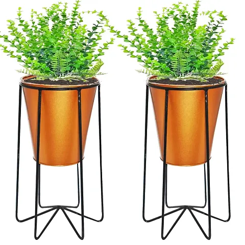 Planter Stand with Pot