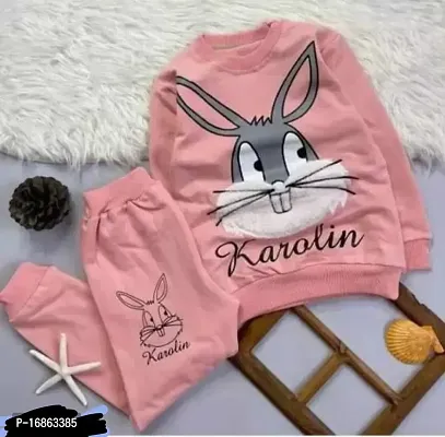 Pink color cotton clothing set for baby boys