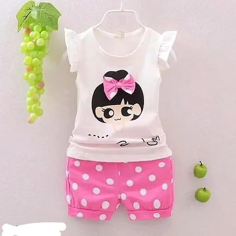 FANCY TOP WITH SHORTS FOR BABY GIRL