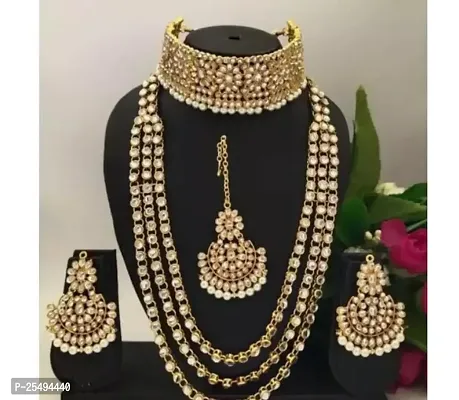 Stylish Alloy Jewellery Set For Women-thumb0