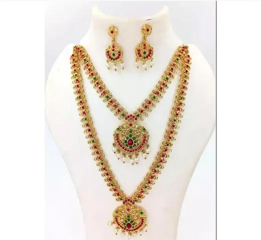 Gold Plated Alloy South Style Beads Jewellery Sets