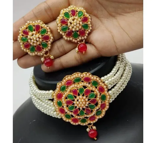 Stylish Alloy Jewellery Set For Women