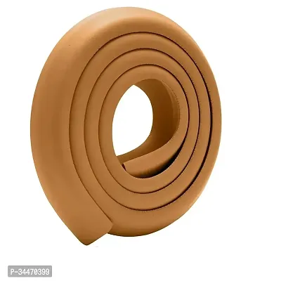 Baby Proofing Corner Safety Strip and Corner Guard Thick Rubber Edge Corner Protector Guard Sharp Corner Guard Corner Protector for Kids 2 Meters Extra Thick Light Brown-thumb0