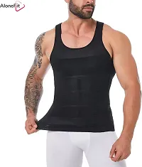 Tummy Tucker Vest Slimming Body Shaper Abs Abdomen Slim N Lift Black Men Shapewear-thumb2