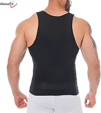 Tummy Tucker Vest Slimming Body Shaper Abs Abdomen Slim N Lift Black Men Shapewear-thumb1