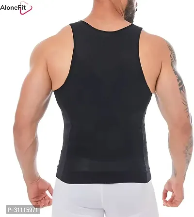 Tummy Tucker Vest Slimming Body Shaper Abs Abdomen Slim N Lift Black Men Shapewear-thumb2