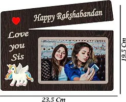 Designer Raksha Bandhan Gifts For Brothers And Sisters- Roli Chawal, Rakhi, Photo Frame-thumb3