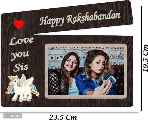 Designer Raksha Bandhan Gifts For Brothers And Sisters- Roli Chawal, Rakhi, Photo Frame-thumb4