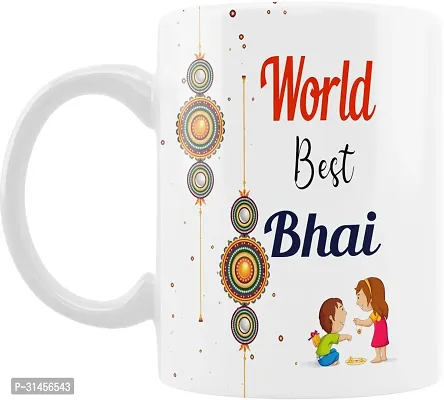 Designer Raksha Bandhan Gifts For Brothers And Sisters- Roli Chawal, Coffee Mug, Rakhi-thumb3