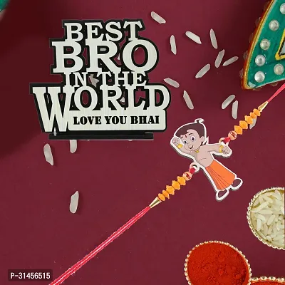 Designer Raksha Bandhan Gifts For Brothers And Sisters- Roli Chawal, Rakhi,Showpiece