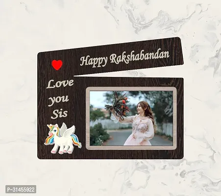 Designer Raksha Bandhan Gifts For Brothers And Sisters- Roli Chawal, Rakhi, Photo Frame-thumb3