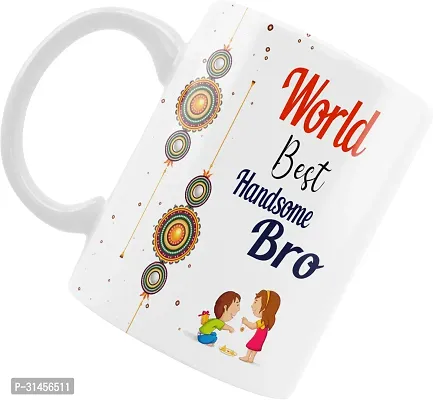 Designer Raksha Bandhan Gifts For Brothers And Sisters- Coffee Mug, Rakhi, Photo Frame-thumb2